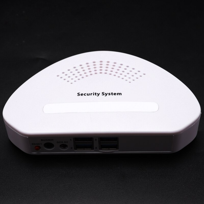 4 Ports Mobile Phone Tablet PC Anti Theft Burglar Device Phone Alarm Charging Security Display Stand Mobile Phone(EU Plug)