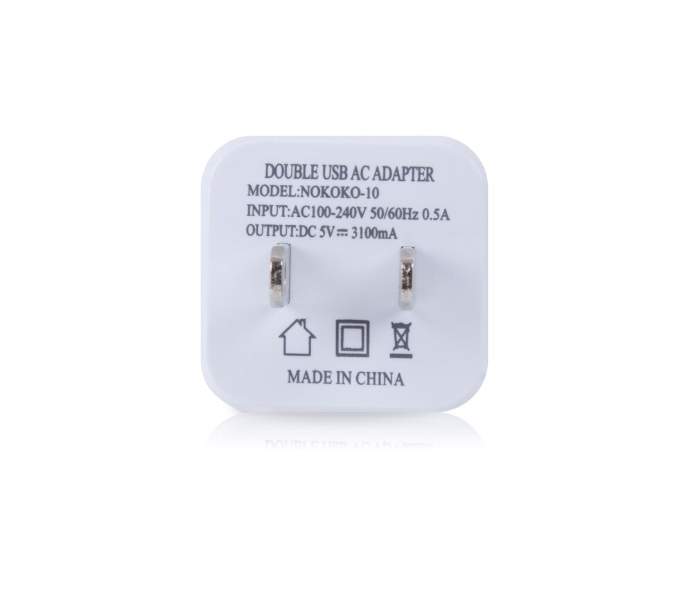 VBNM Dual USB Zelle Handy Ladegerät 5V 2,1 A/1A EU UNS Stecker Wand Power Adapter für ipad iPhone Samsung HTC Handys