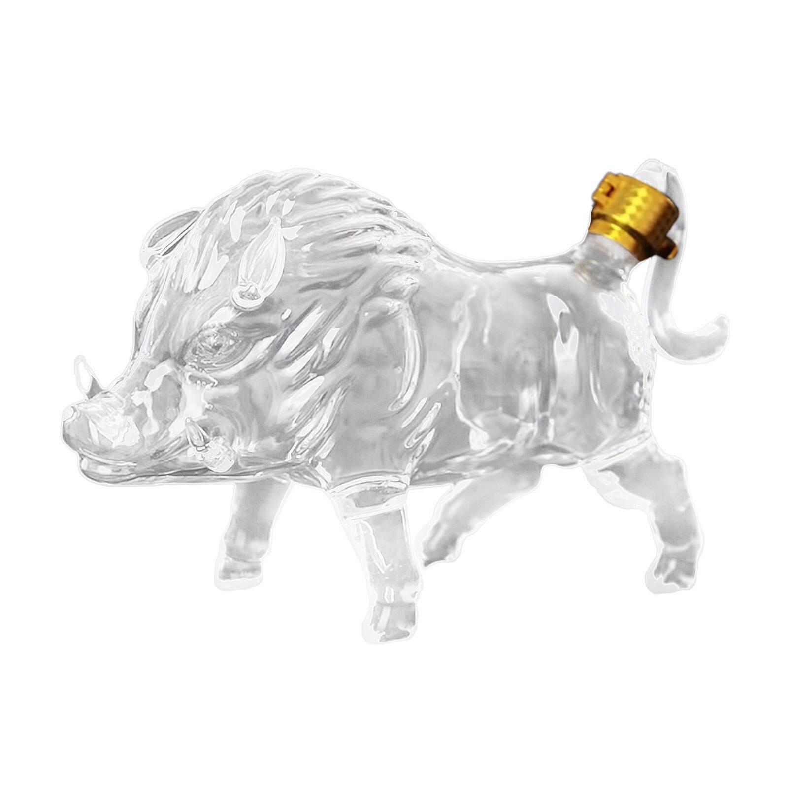 1000Ml Novelty Animal De Pig Vormige Stijl Huis Bar Whisky Karaf Voor Wijn Wodka Brandy Tequila Champagne