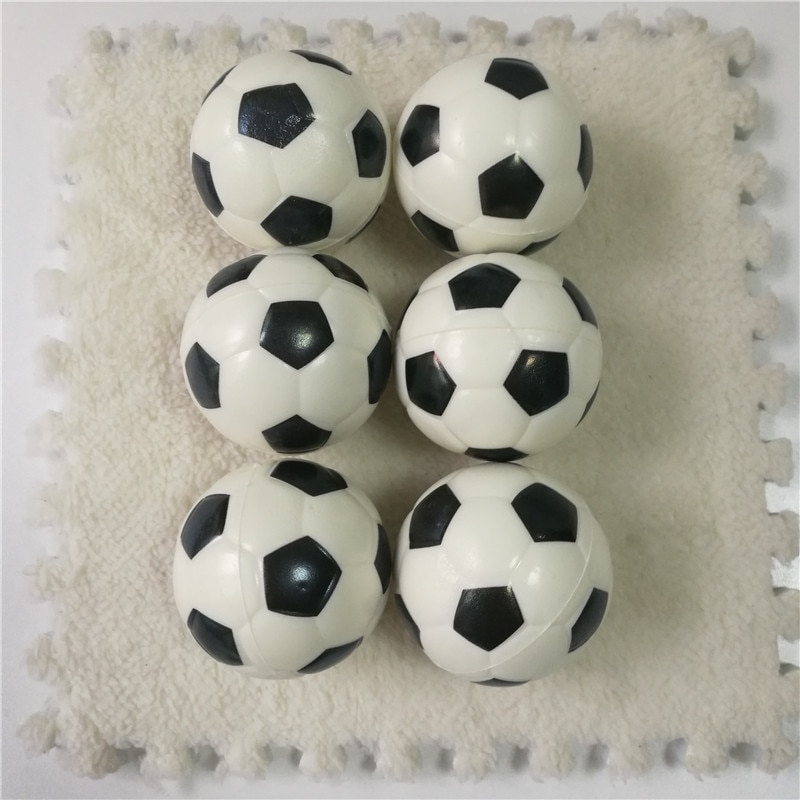 6Pcs 6.3Cm Grappige Basketbal Voetbal Anti Stress Bal Soft Foam Rubber Squeeze Ballen Speelgoed Voor Kinderen Kids