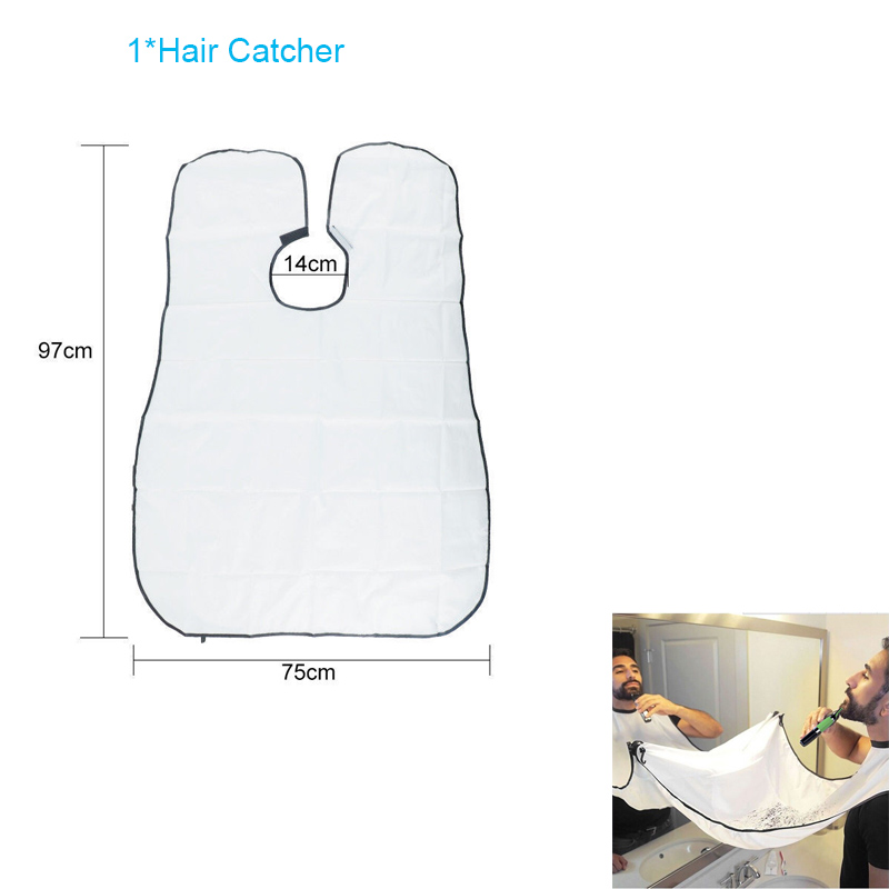 Tondeuse Portable Rechargeable 4-en-1 sans fil pour hommes, rasoir de barbe, sourcils, épilation: 1 Hair Catcher