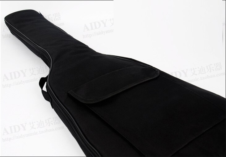 Oxford Fabric Electric Guitar Gig Bag Double Straps Pad 5mm Cotton Thickening Soft Bag Cover Waterproof Backpack