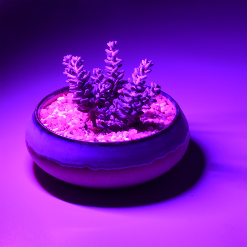 1pc kasvi kasvaa valo led lamppu punainen sininen uv ir led kasvaa lamppu hydroponiikka kasvihuone kukat kasvit vihannekset gargen työkalut