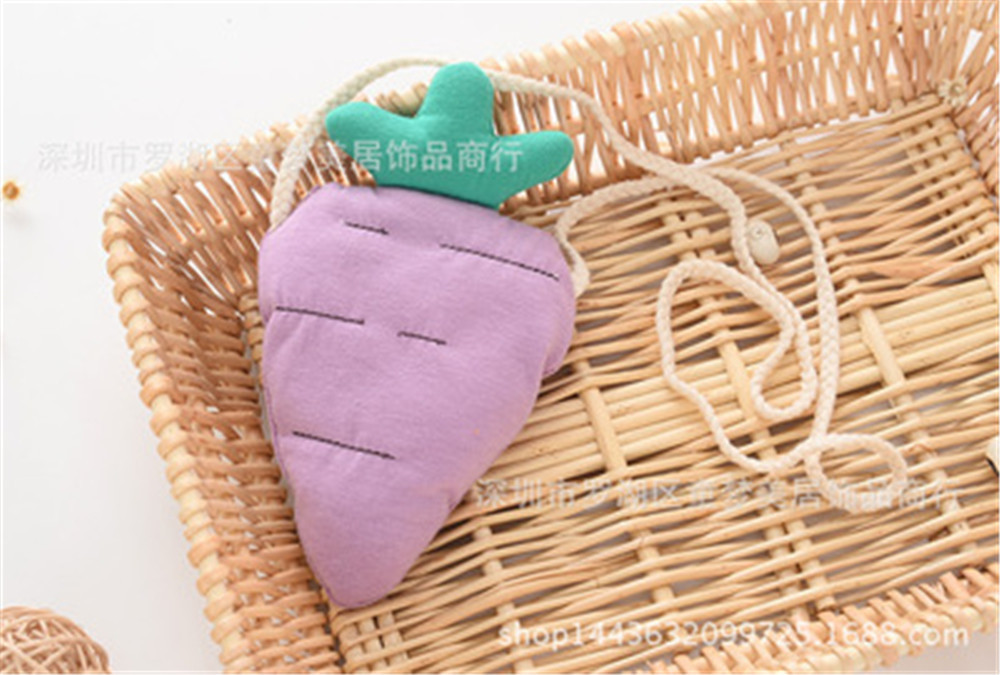 Kinderen Meisje Kids Portemonnee Tas Zwervers Mini Kleine Leuke Katoenen Stof Vruchten Citroen Aardbei Koreaanse Accessoires: 9