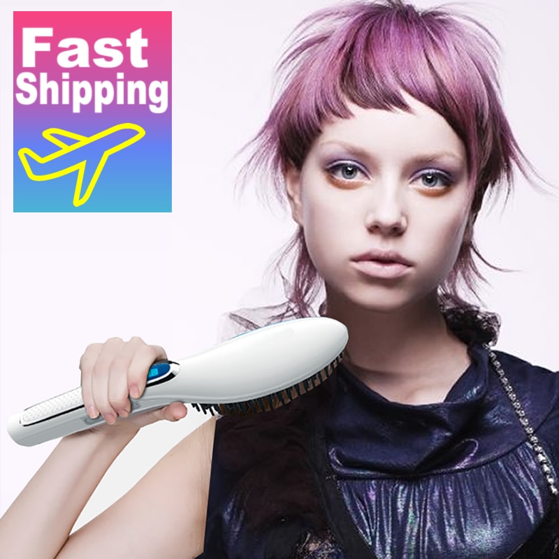 Profesjonalny gorący grzebień szczotka robić prostowania włosów szczotka robić włosów grzebień żelazka szczotka prostująca włosy lokówka z prostownicą urządzenie robić stylizacji włosów