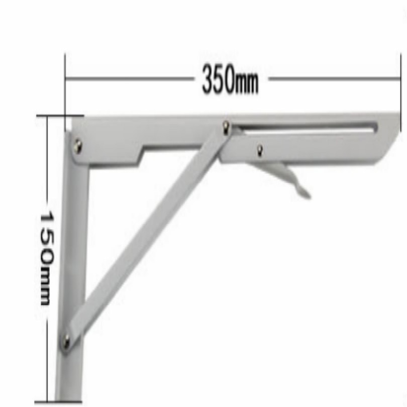 DIY Folding bracket kitchen rack wall shelf for microwave oven rack kitchen microwave stand microwave oven stand: L35CM