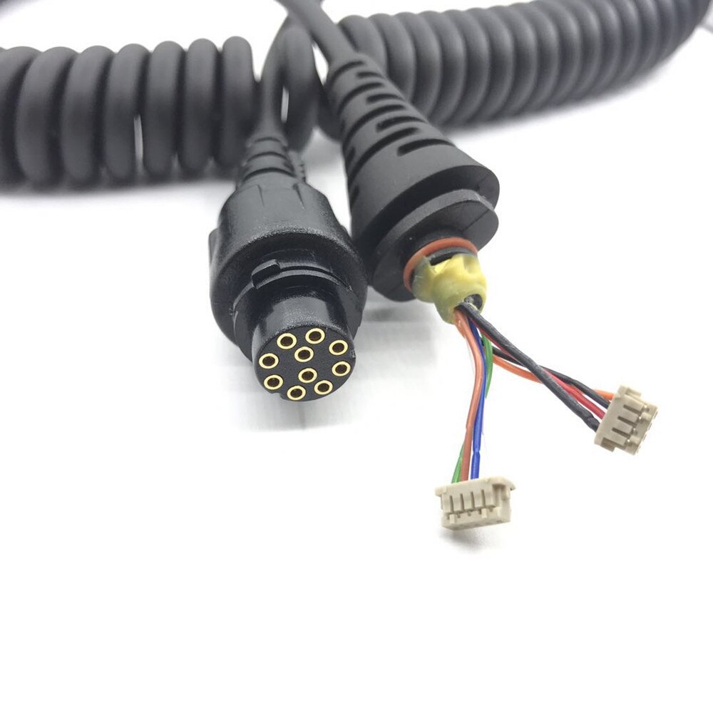 Mikrofon kabel zamienne 10-Szpilka złącze lotnicze dla SM25A1 głośnik dla Hytera MD-650 MD650 RD960 RD620 MD780 radio