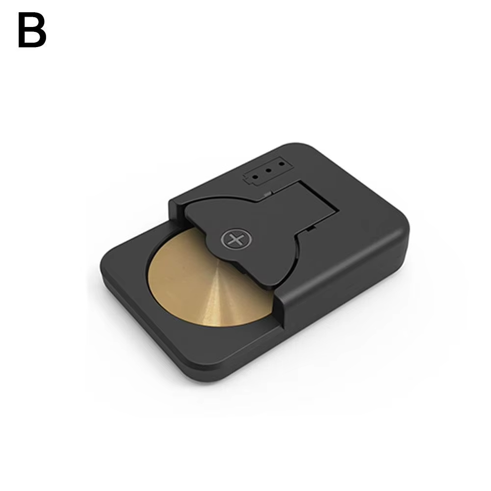 Knop Batterij Oplader Met LED Indicator Draagbare Oplader Universeel Voor LIR2016 LIR2025 LIR2032 Accessoires: Black