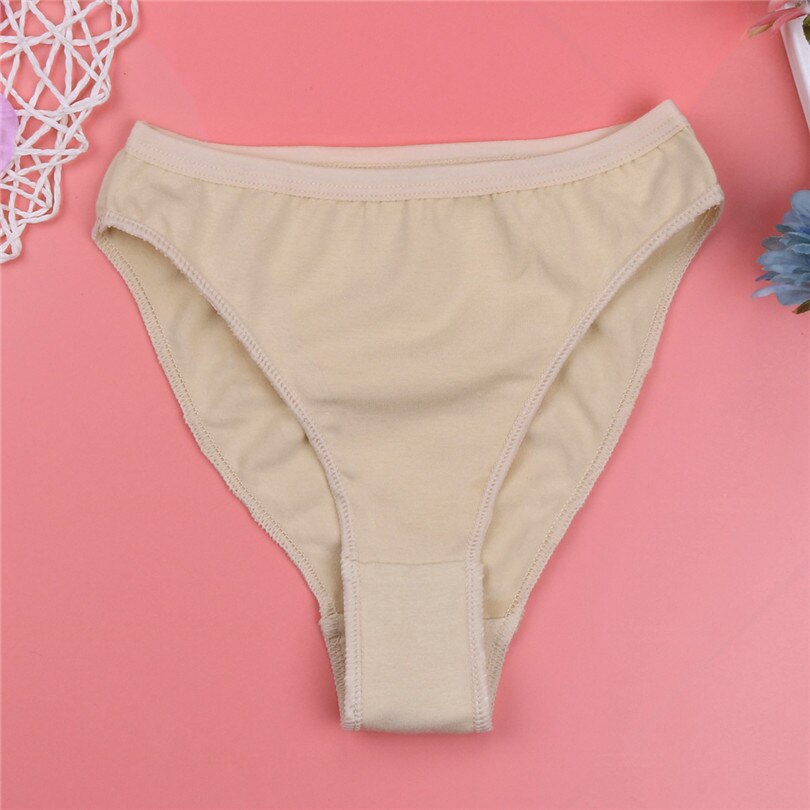 ChicTry-ropa interior de baile de Ballet para niños, bragas de corte de pierna alta, bragas triángulo, ropa interior, Ballet, danza, gimnasia, 2-12Y