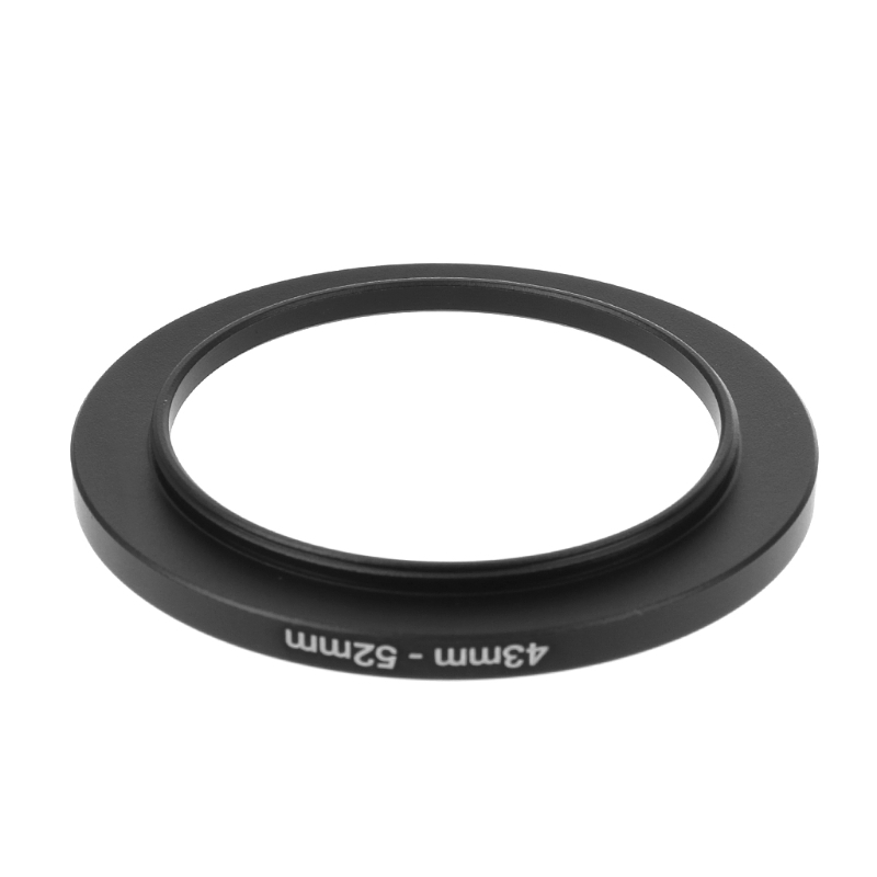 Bagues en métal de 43mm à 52mm, adaptateur d&#39;objectif, filtre, accessoires d&#39;outil de caméra,