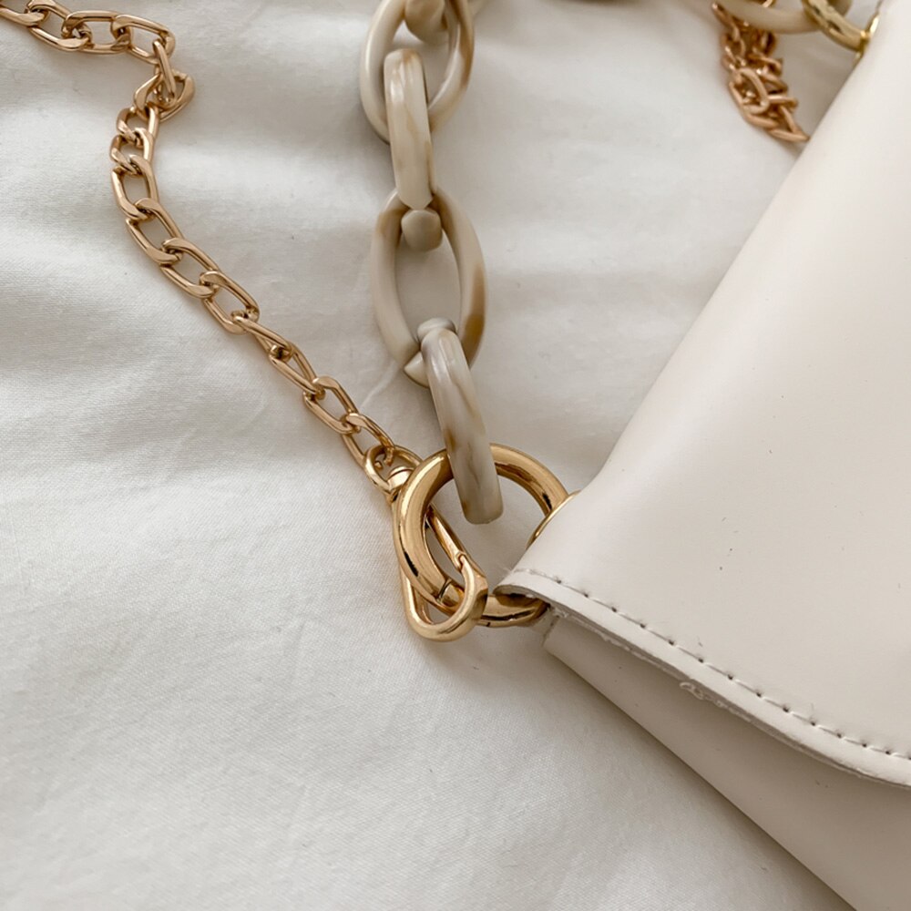 Kettingen kleine dames clutch portemonnees tote handtassen pu leren dames hoes schouder messenger crossbody tassen