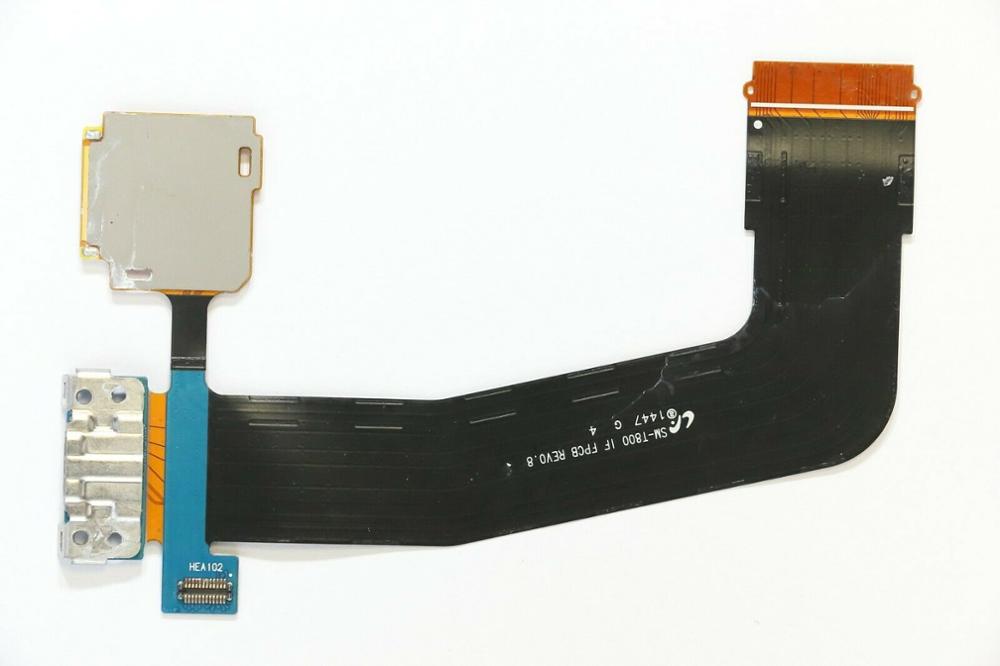 Voor Samsung Galaxy Tab S 10.5 "T800 SM-T800 Usb Dock Connector Poort Opladen Flex Met Sd-kaartlezer Flex kabel