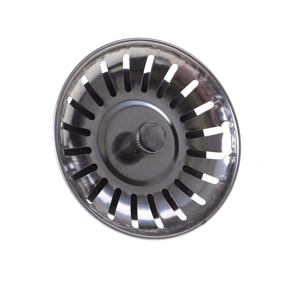 1Pc Rvs Keuken Gootsteenzeefje Stopper Afval Plug Sink Filter Badkamer Wastafel Gootsteen
