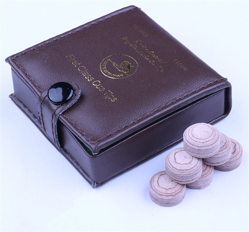 10/11/13mm 50/5 st biljardkösspetsar h hårdhet biljardsnookerköspetsar tillbehör för biljardköer