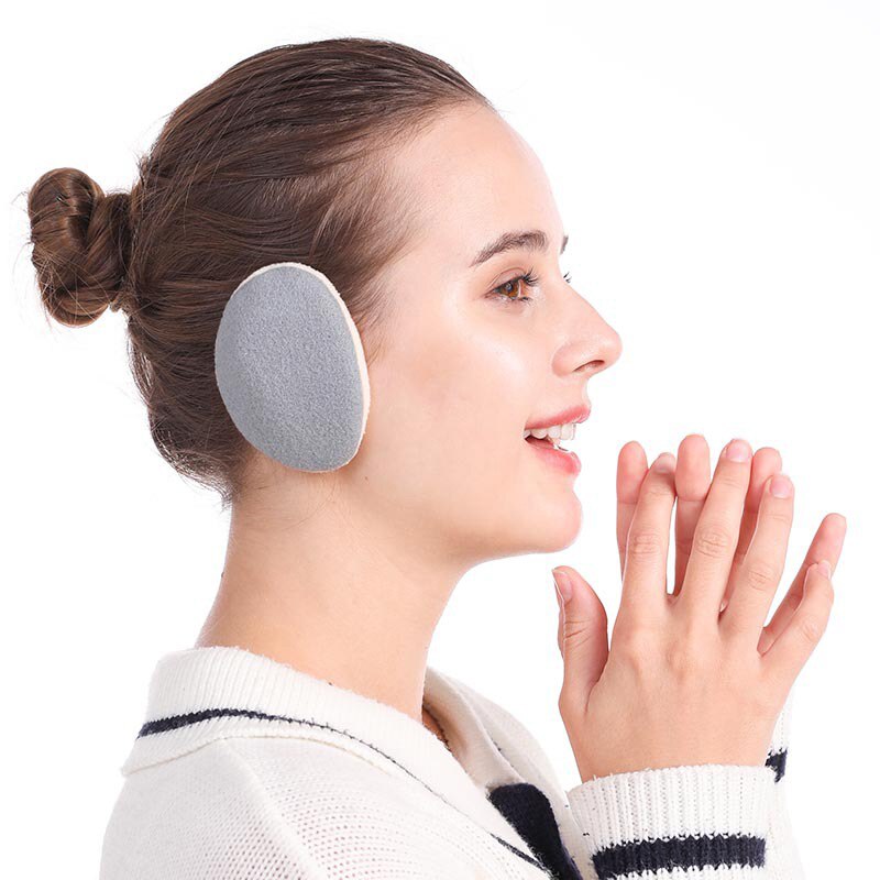 1 paar Erwachsene Frauen Männer Winter Earbags Bandless Ohr Wärmer Warm Halten Ohrenschützer FIR Gesundheit Pflege Ohr Abdeckung Ohrenschützer Abdeckung
