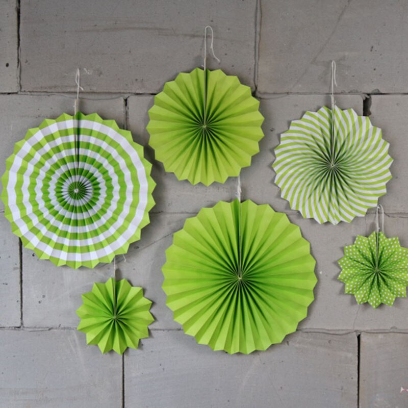 St. Patrick Party Decorations Party Backdrop Curtains St. Patrick's Day Decorations For Home Backdrop Decor Set: paper fan A