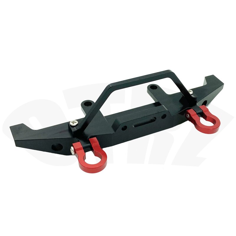 Metalen Voorbumper, geschikt Voor Wpl C14 C24 C24-1 1/16 Mn D90 D91 MN96 MN99 MN99s 1/12 Afstandsbediening Auto Upgrade Onderdelen: WPL Black