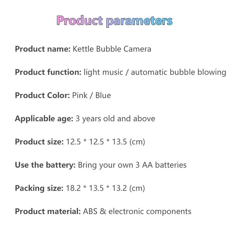 Kids Automatische Bubble Machine Speelgoed Maker Leuke Kettle Puzzel Auto Effecten Blower Dj Party Stage Feestelijke Sfeer Outdoor