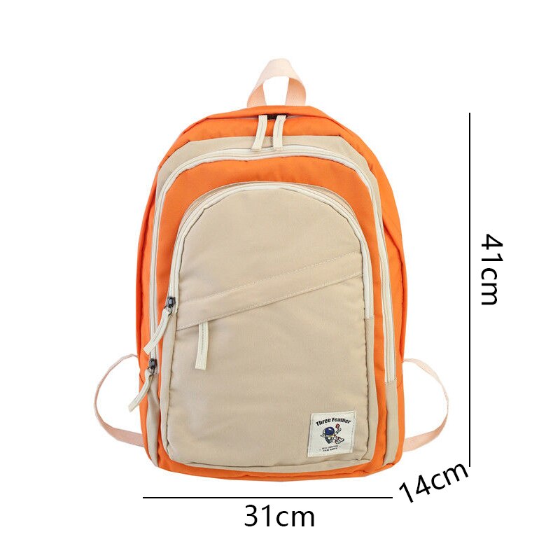 Middle High School Bags for Girls Teenage Student Women Backpack School Fresh Campus Preppy Teen Female Bookbags large