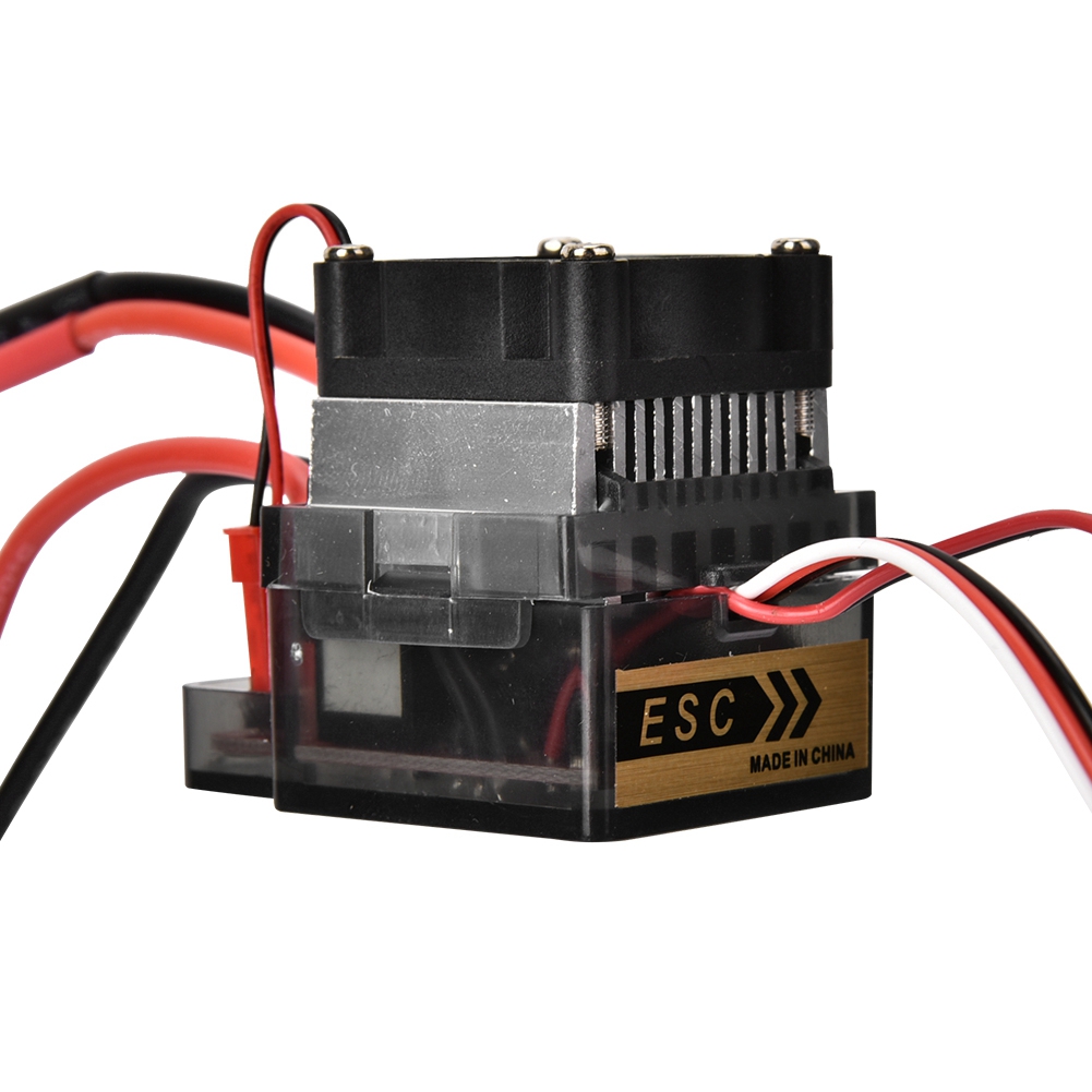 Alto Voltaje 6-16,8 V 320A controlador de velocidad ESC cepillado impermeable ventilador eléctrico cepillado Motor ESC para RC camión Buggy barco