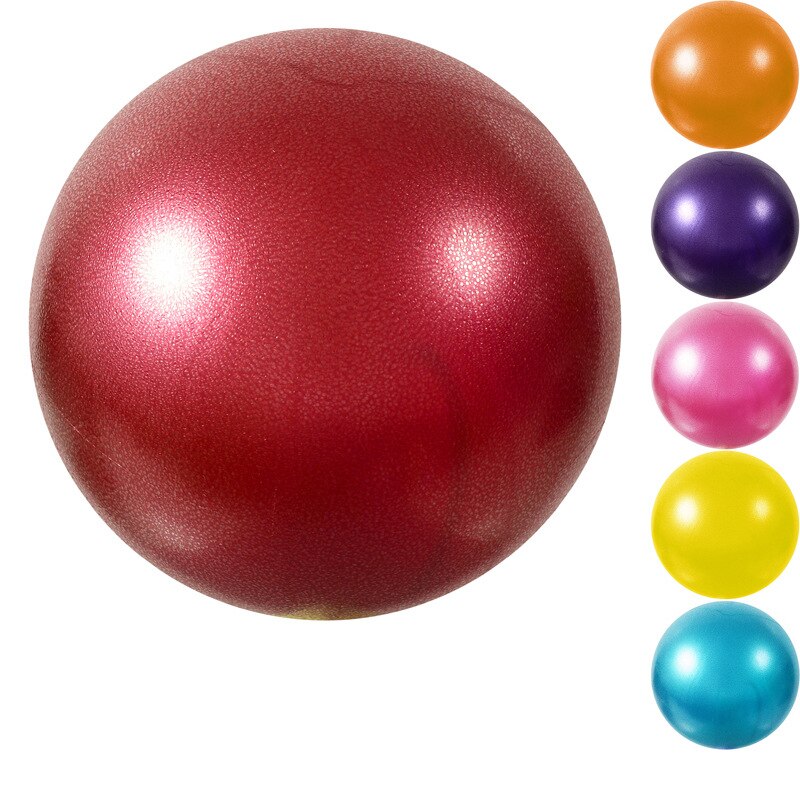 20-25Cm Yoga Bal Fitball Oefening Gymnastiek Fitness Pilates Bal Balans Gym Fitness Yoga Core Bal Indoor Training yoga Ballen: red