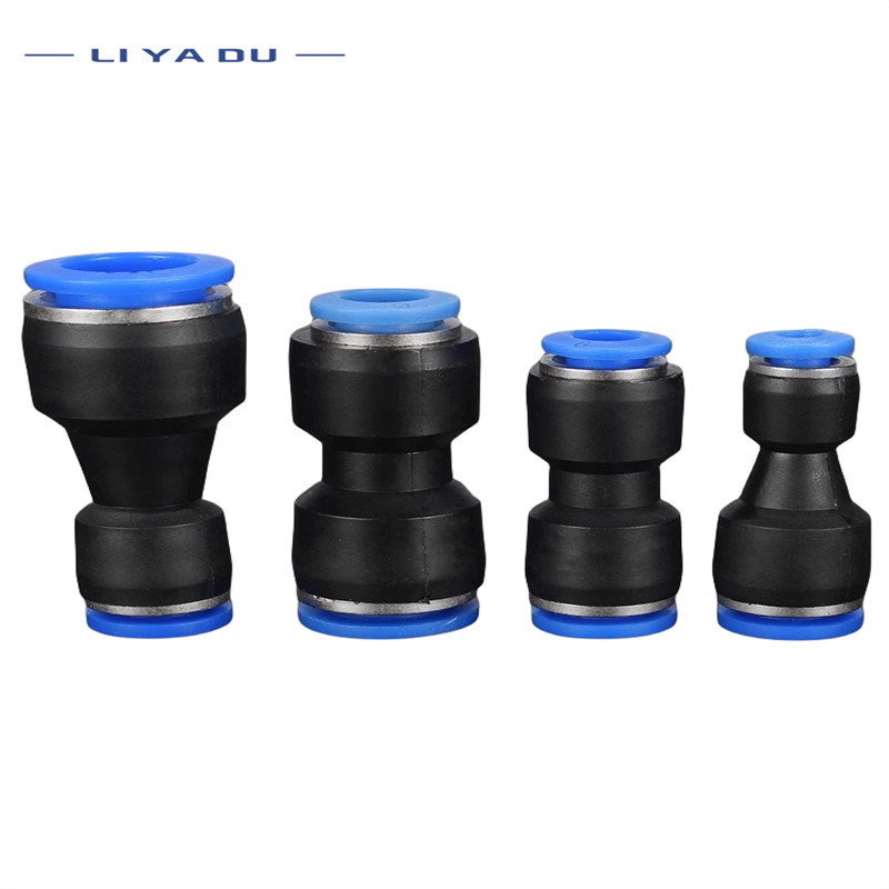 Manguera neumática de empuje tipo táctil, neumática, serie PG, 10mm, 8mm, 6mm, 12mm, 4mm, para acoplamientos rápidos neumáticos, PG6-4 PG6-8 PG6-10