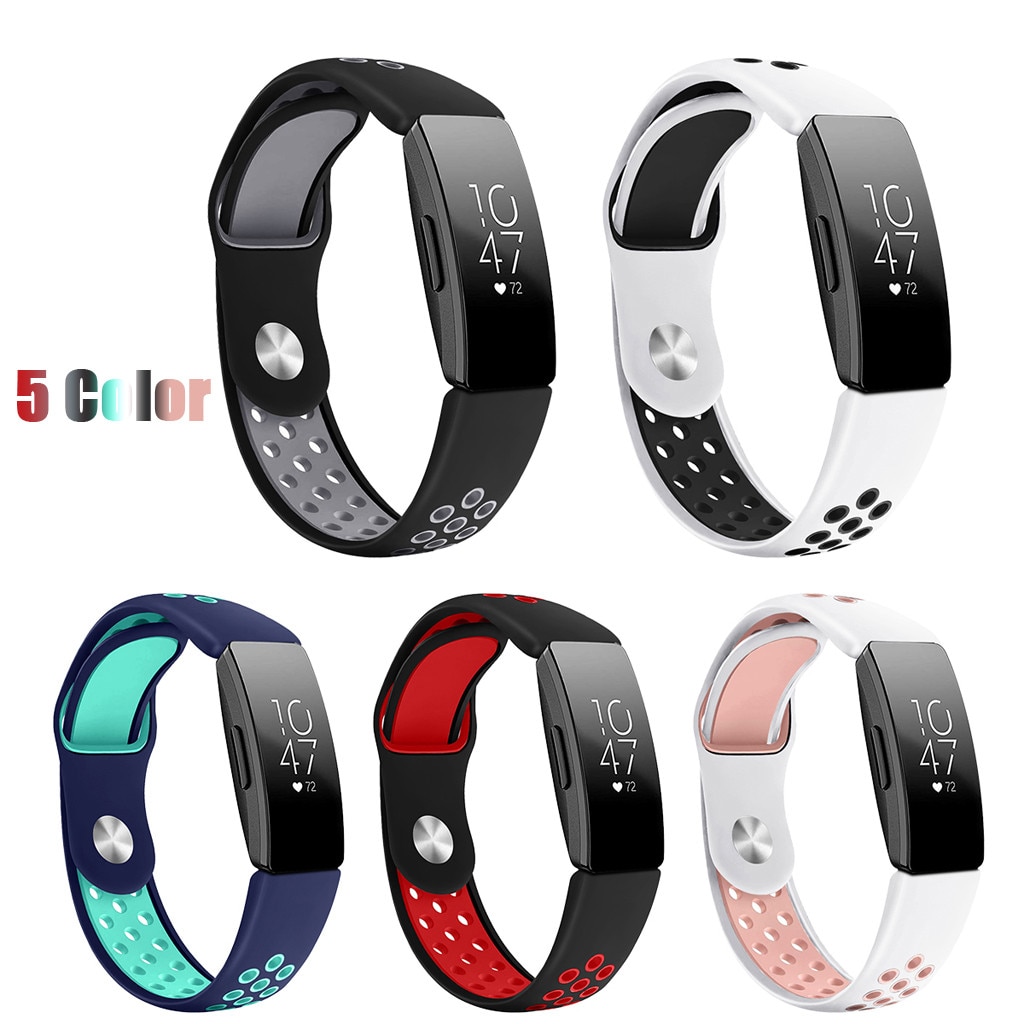 Sports Silicone Bracelet Strap Band For Fitbit Inspire/Inspire HR Wristband Watch Strap fitness tracker#G20