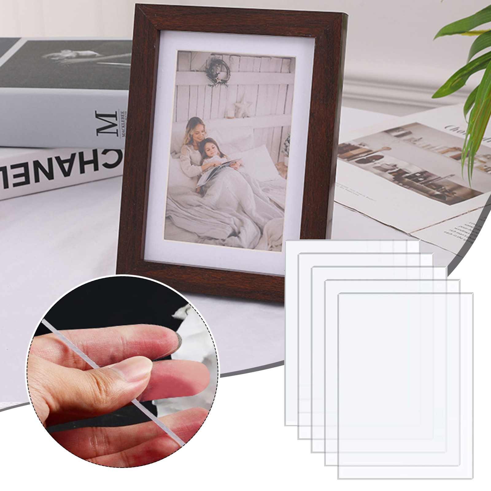 Photo Frame Picture Frame Acrylic Sheets Board Clear Acrylic DIY Projects Glass Sheet Transparent High