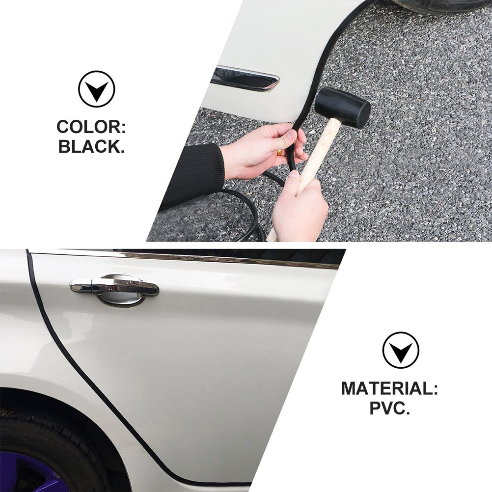 1 Pc Doot Edge Sealing Strip 5m Anti-Collision U Shape Scratch-Resistant Door Edge Guard Protector Sealing Strip Trim Seal Tape