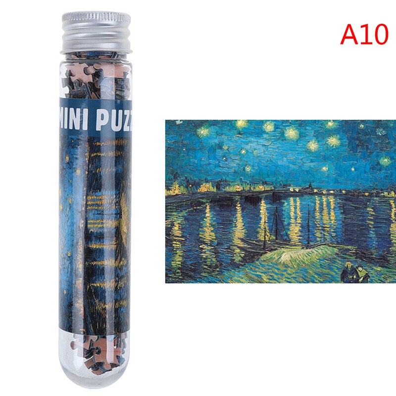 150 stück Rohr Mini Papier Rätsel Spiel Spielzeug Für freundlicher Erwachsene Lernen Bildung Gehirn Teaser Montieren Spielzeug Spiele Puzzle: A10
