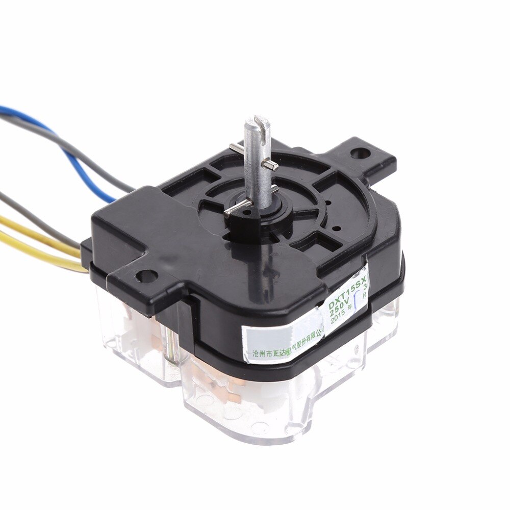 6-Wire Washing Machine Timer 90 Degree Central Hole Distance 68mm Switch Shaft