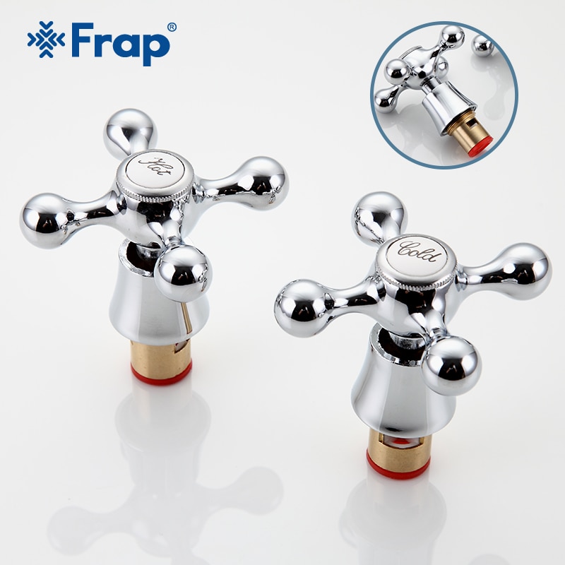Frap Cross handvat voor kitchen sink water kraan mixer accessoires badkamer wastafel kraan handvat badkamer kraan accessoires F0008