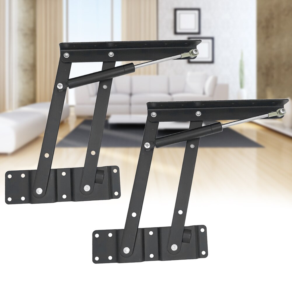 1 par universal pladsbesparende hydraulisk buffer sofabord løftestativ møbler hardware teapoy skrivebord foldebeslag