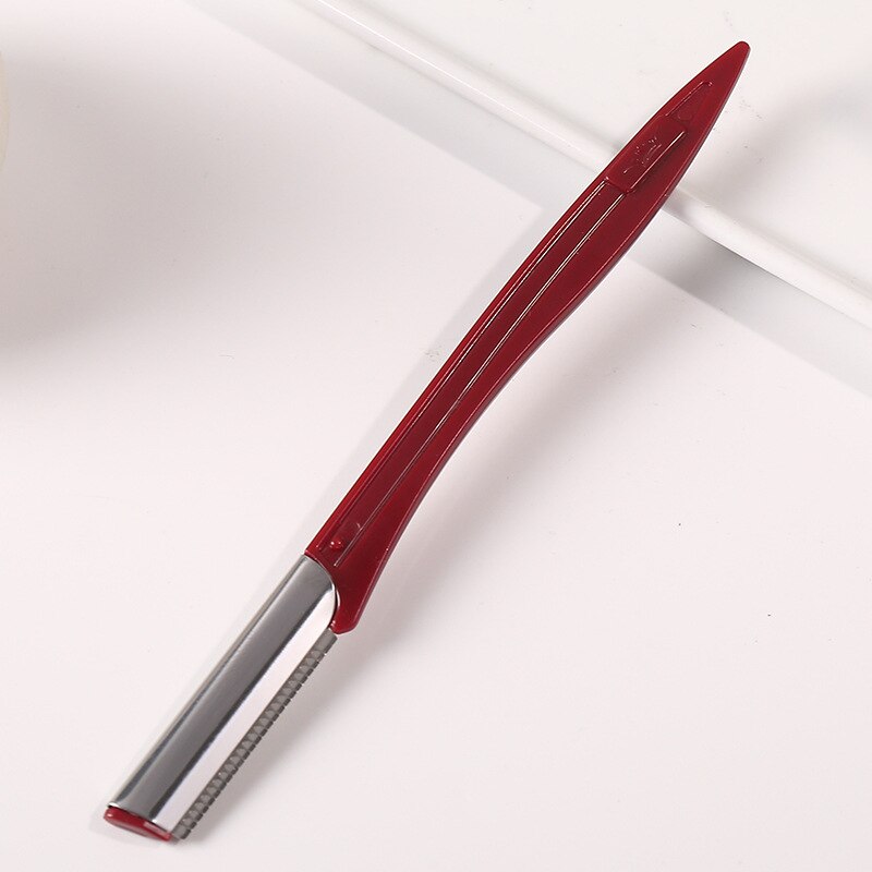 Recortador de cejas para mujer, depiladora Facial, herramientas de maquillaje para cejas: red