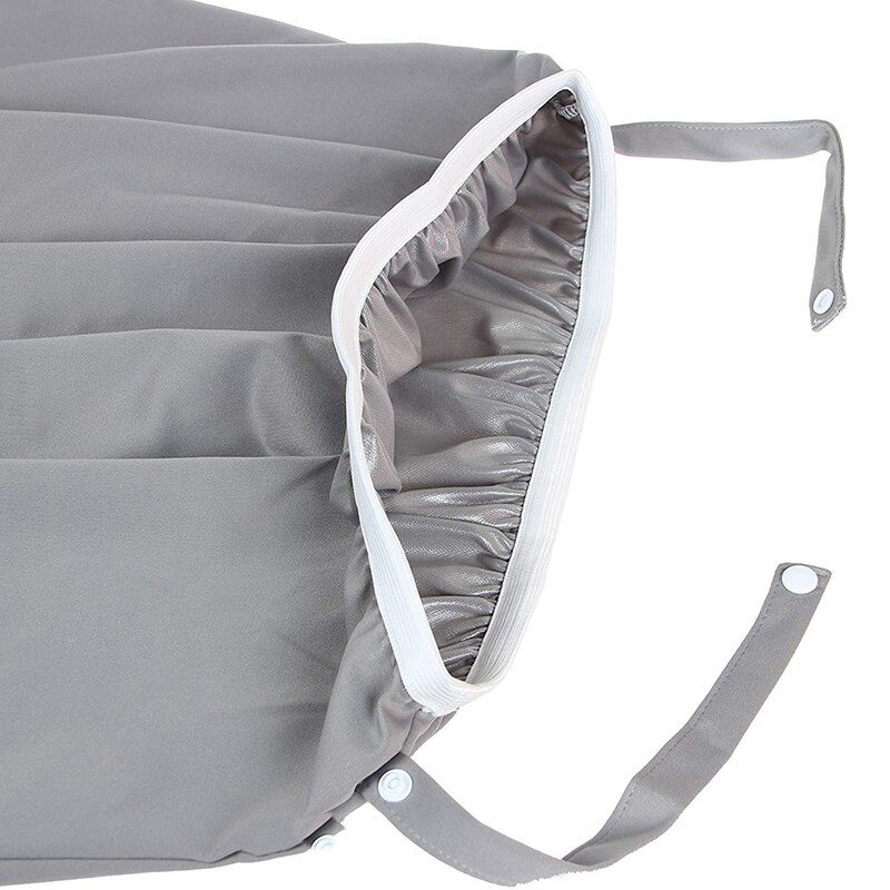 (Paquete de 2) revestimiento de cubo reutilizable para pañal de tela/pañales sucios bolsa húmeda para bebé bolsa húmeda impermeable lavable reutilizable