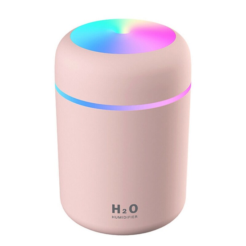 Humidificador de aire ultrasónico LED, generador de niebla para el hogar, aromaterapia eléctrica USB: IS0163P