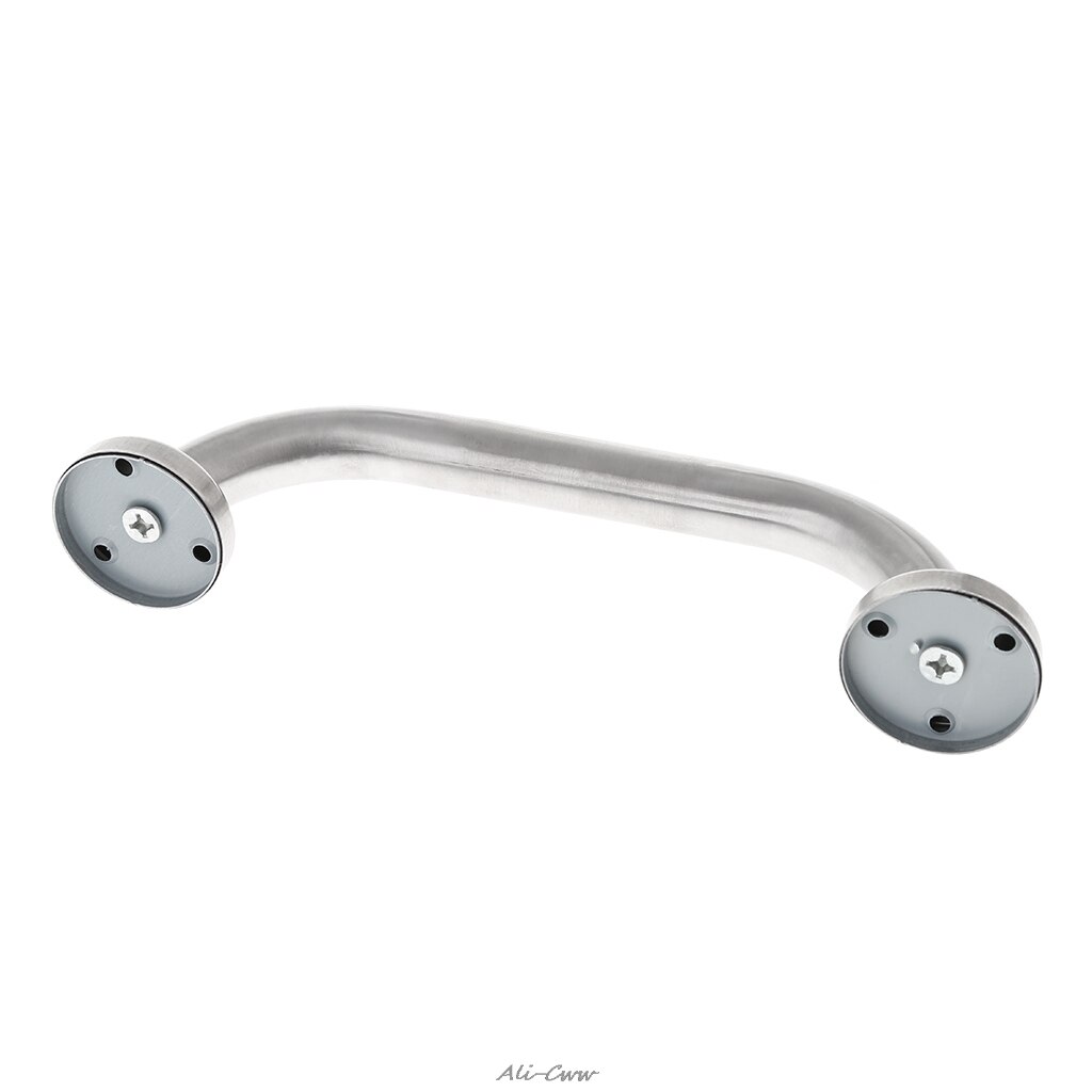 Barra de agarre de pared de acero inoxidable, barra de seguridad con soporte para ducha de baño, 20cm, barandilla para toallas,