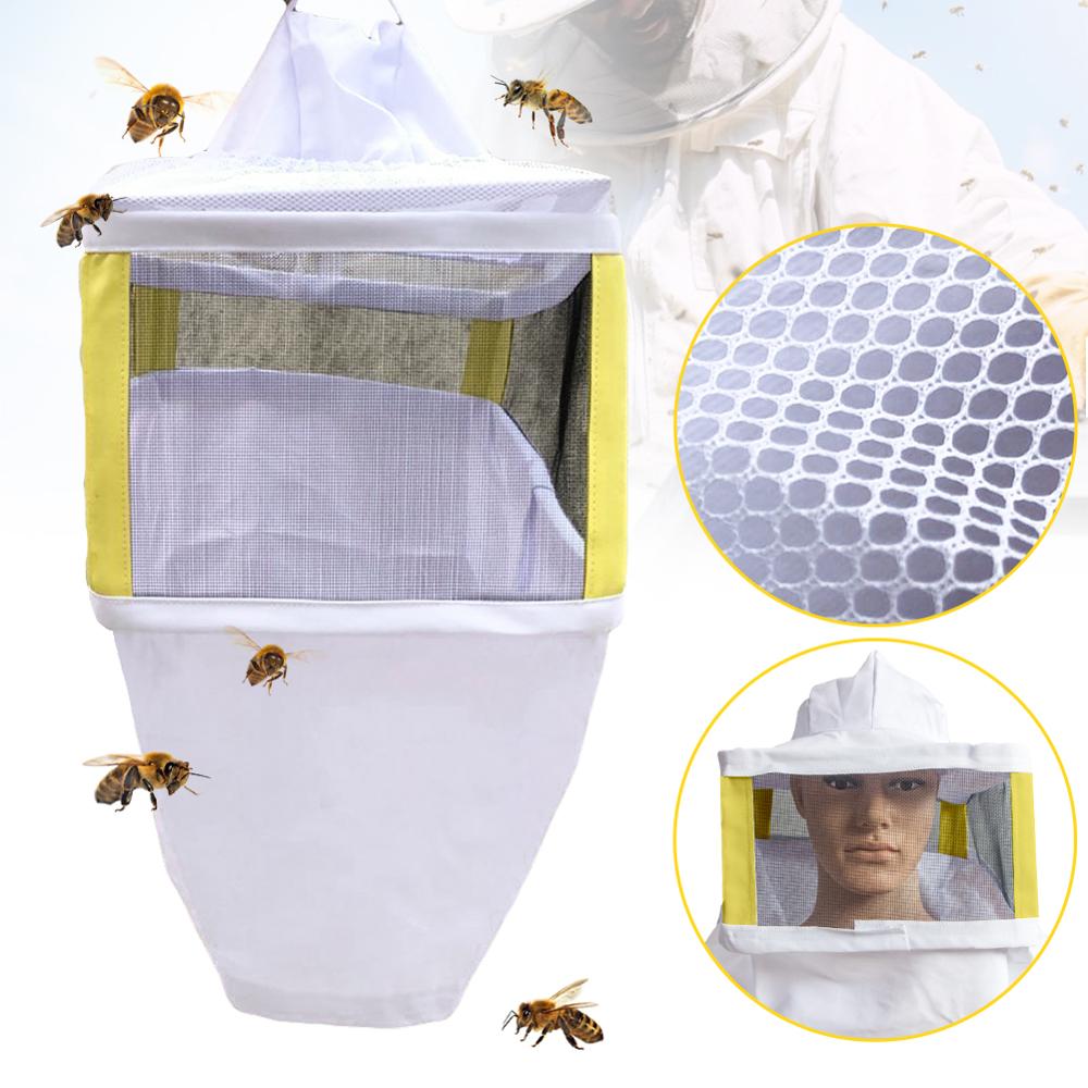 Apicoltore Cappello di Protezione anti scimmia Tessuto di nylon Netto sentiero E Filati Cappello Apicoltura Tappo di Protezione Apicoltore design Confortevole