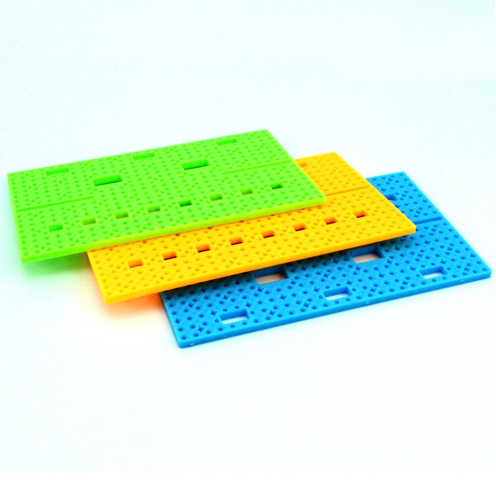 85140 skifte bord plast bord lille produktionsmateriale diy produktionstavle perforeret plast ark model materiale