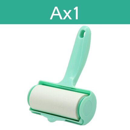 Østlig fnug rullehjul kæledyr hår støvrenser tøj rengøring husholdningsstøv klæbrig rulle hjem rengøringsværktøj: Ax1