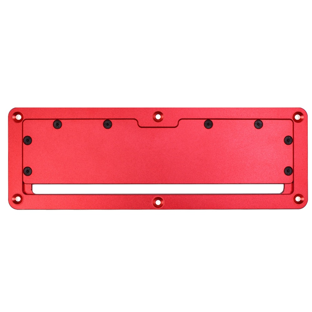 Electric Circular Saw Flip Plate Table Saw Special Cover Plate Adjustable Aluminium Insert Plate Woodworking Bench