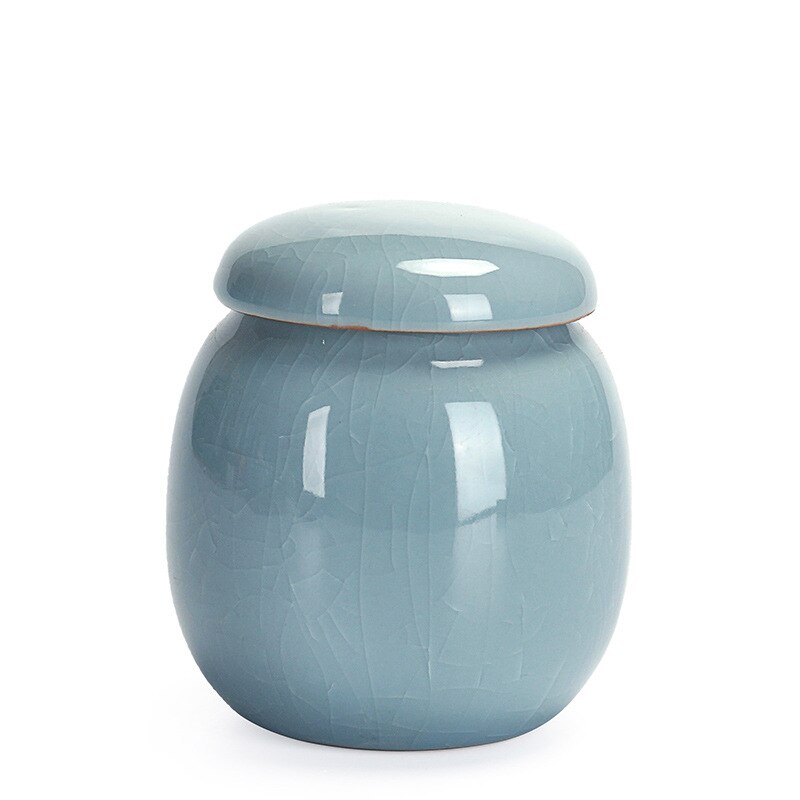 Style chinois urne pour chien de compagnie 350 ml céramique pot de terre cercueil de cinéraire scellé urnes funéraires pour chats chiens fournitures