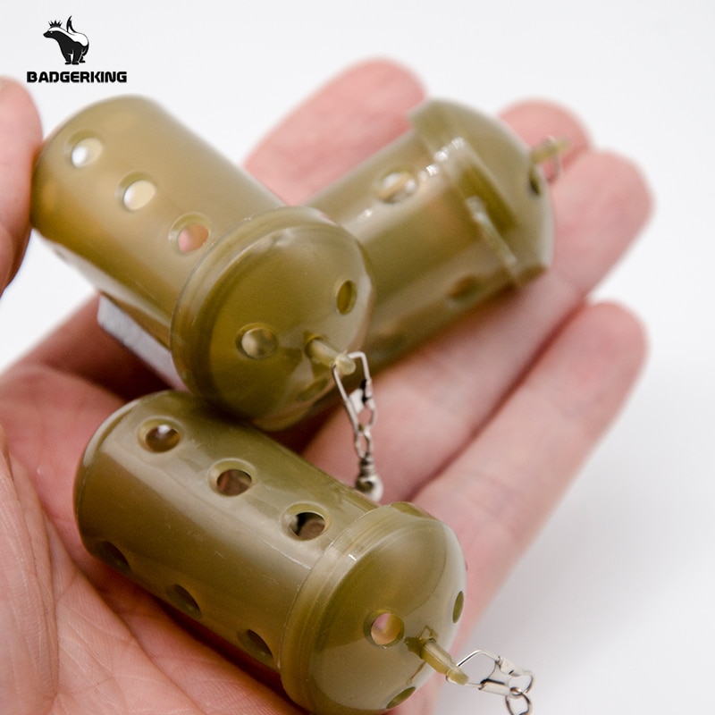 6 Cm Feeder Mand Kooi Voor Maggot Groundbait Vissen Accessoires Voor Karper Vissen Meerval Vissen