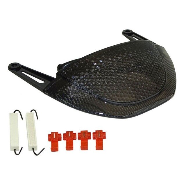 Setas e pisca de freio com luz led integrada, para honda cbr600rr, cbr 600 rr 2007, 2008, 2009, 2010, 2011 e 2012: 1