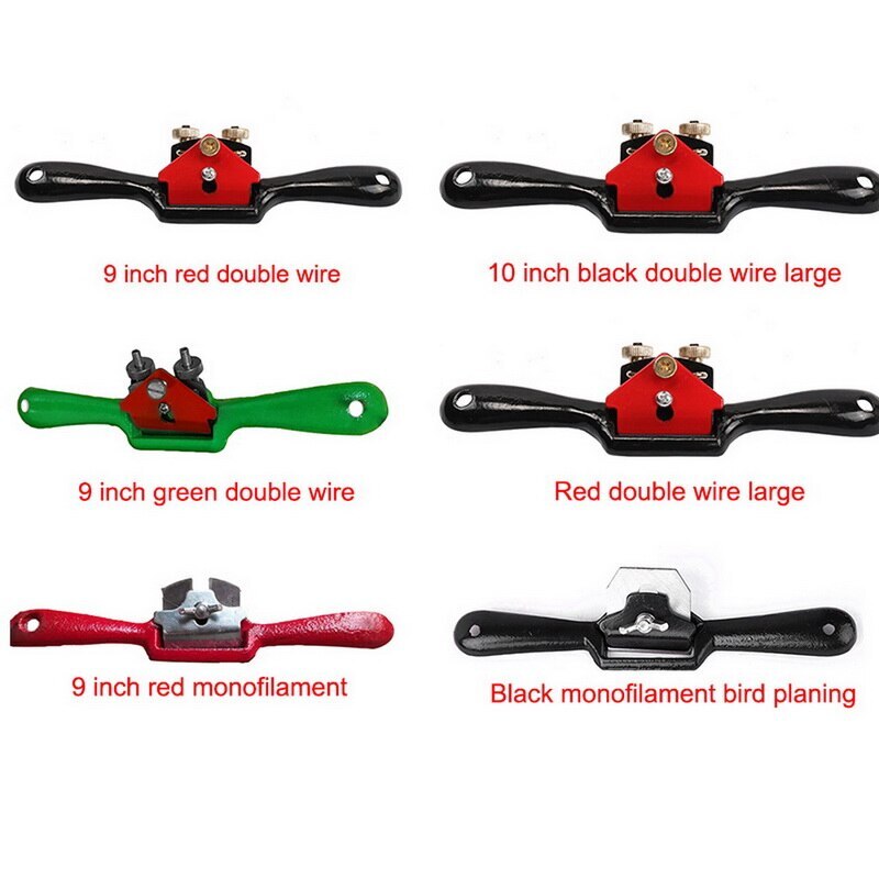 1Pcs 9in/10in Adjustable Plane Spokeshave Woodworking Hand Planer Trimming Tools Wood Hand Chisel Tool With Screw