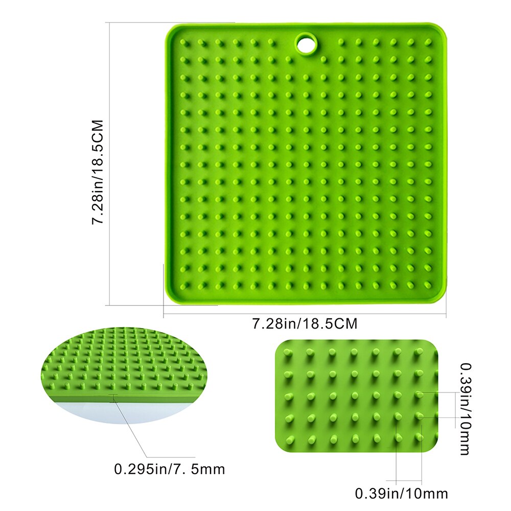 2 pièces Lickimat Bol pour Chiens Pet Gamelle Pour Ingestion Lente L'anxiété Chien Alimentaire Conteneur Silicone Lécher Tapis Pour chats Produits D'alimentation pour Accessoires