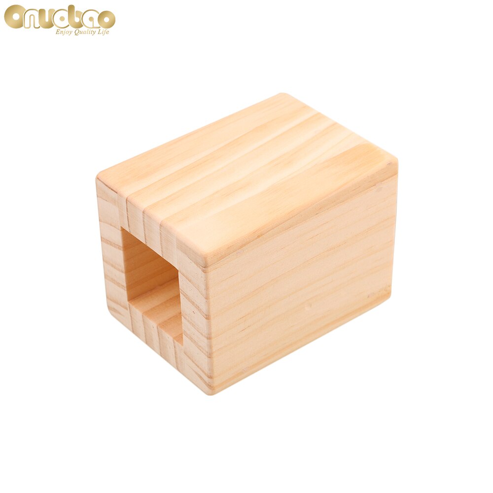 Onuobao 4 st trämöbler öka pad höja 5cm square spår för soffa förhöjt te bord skrivbord dator skrivbord garderob