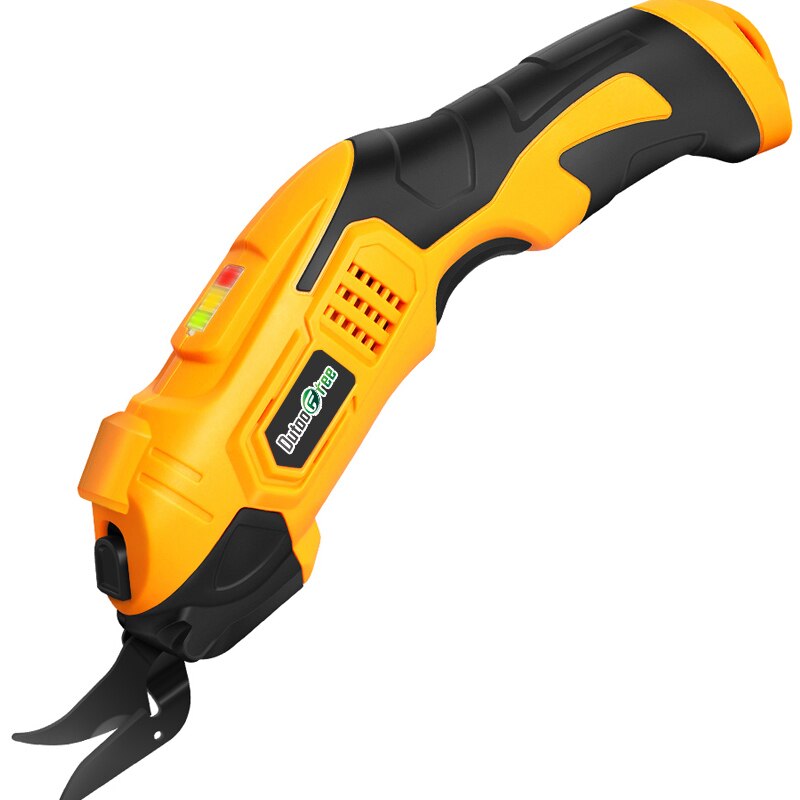 Tijeras eléctricas multiusos para cortar tela, herramienta de mano para costura de tela, cuero, recargable, inalámbrica, UE/EE. UU.