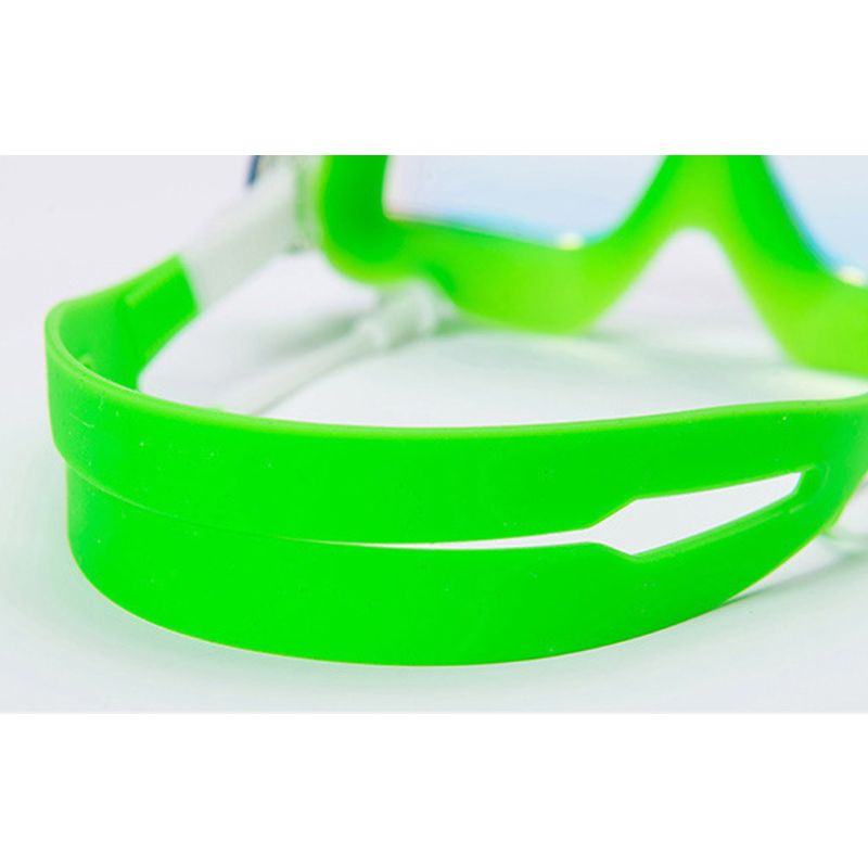 Kinderen Groot Frame Waterdicht Electroplated Zwembril Phantom Junior Met Uv-bescherming En Anti-Fog Eyes Bescherming