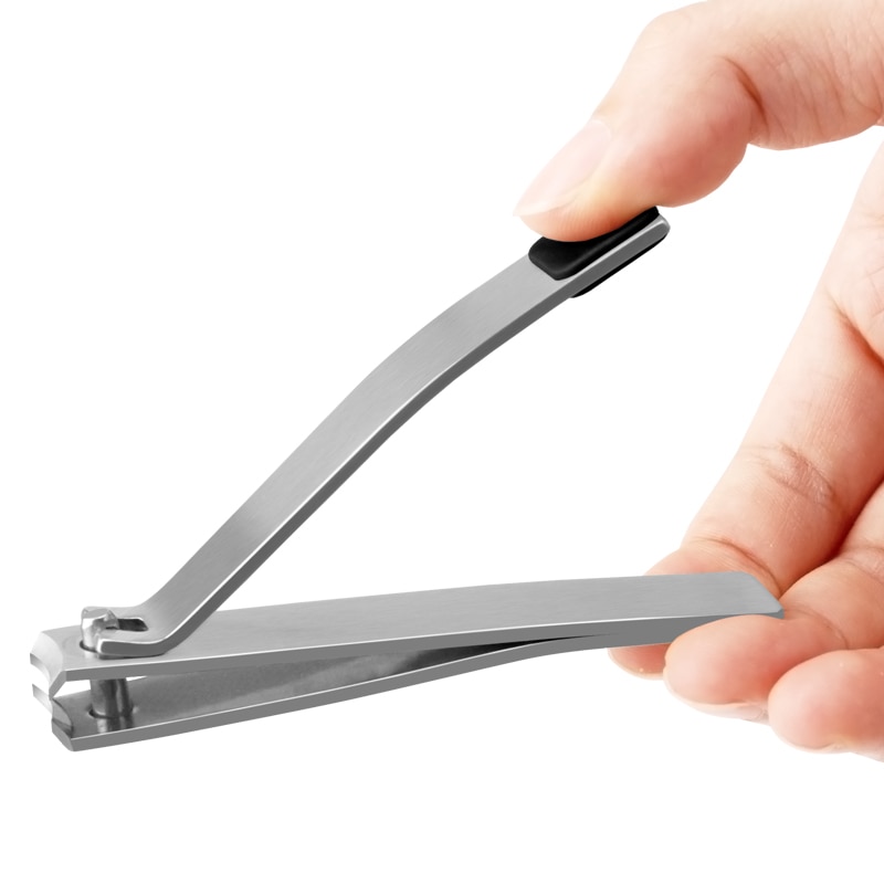 1PC Nail Clippers Top Stainless Steel Finger Nail Cutter Ingrown Fingernails Toenail Clipper